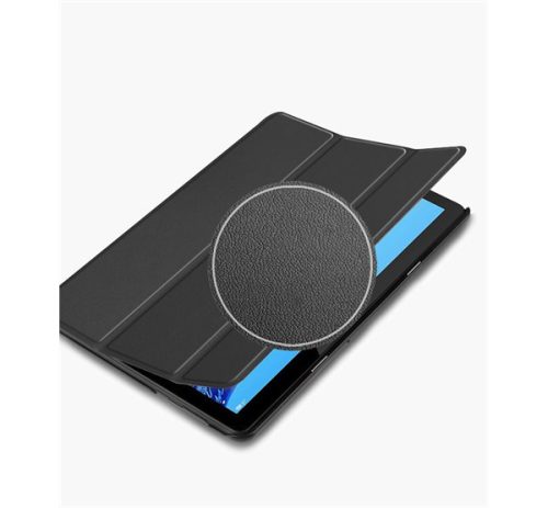 Tactical Tri Fold Apple iPad 10.2 2019/2020/2021 flip tok, fekete