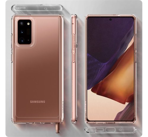 Spigen Ultra Hybrid Samsung Galaxy Note 20 tok, Crystal Clear, átlátszó