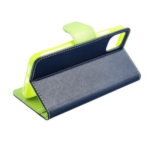 Fancy Xiaomi Redmi 9A flip tok, kék-lime