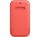 Apple iPhone 12 mini MagSafe-rögzítésű bebújtatós bőr tok, pink citrus