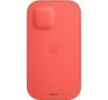 Apple iPhone 12 mini MagSafe-rögzítésű bebújtatós bőr tok, pink citrus