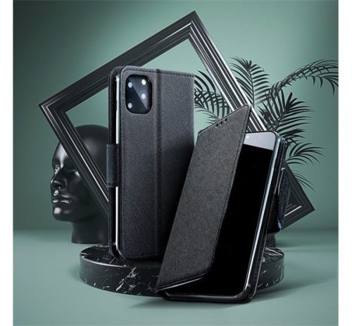 Fancy Samsung A526 Galaxy A52/A52s flip tok, fekete