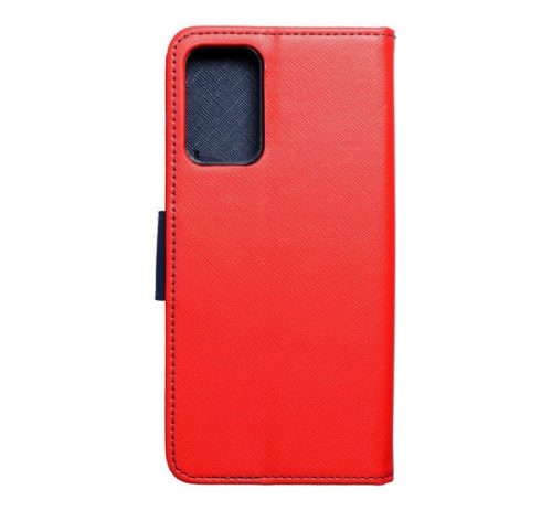 Fancy Samsung A725 Galaxy A72 flip tok, piros-kék