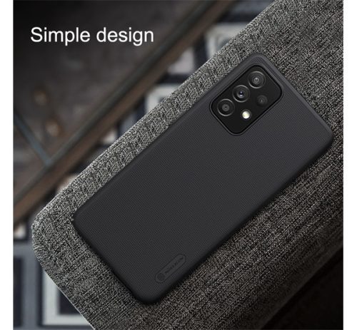 Nillkin Super Frosted Samsung Galaxy A52/A52s műanyag tok, fekete