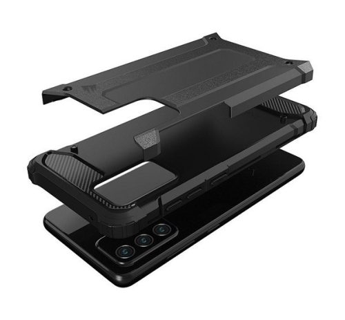 Forcell Armor hátlavédő tok, Samsung Galaxy A52/A52s, fekete