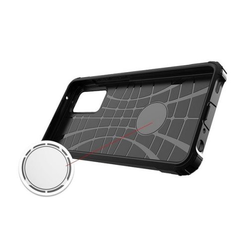 Forcell Armor hátlavédő tok, Samsung Galaxy A52/A52s, fekete