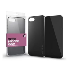   Xprotector Matte ultra vékony szilikon hátlap tok, Samsung Galaxy A32 LTE, fekete
