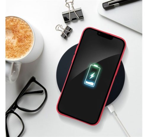 Forcell Soft Apple iPhone 13 Pro Max szilikon tok, piros