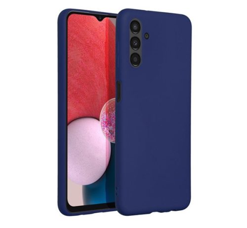 Forcell Soft Samsung Galaxy A13 szilikon tok, sötét kék