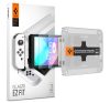 Spigen Glas.tR EZ Fit Nintendo Switch OLED tempered kijelzővédő fólia felhelyező kerettel (2db)