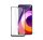 Apple iPhone 17E / 16E / 14 / 13 / 13 ProFull Glue Ceramic hajlított tempered glass kijelzővédő üvegfólia, fekete