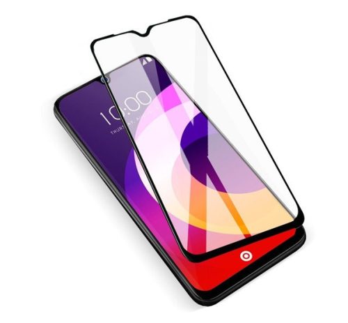Apple iPhone 17E / 16E / 14 / 13 / 13 ProFull Glue Ceramic hajlított tempered glass kijelzővédő üvegfólia, fekete