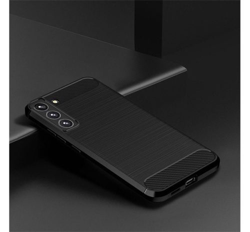 Forcell Carbon hátlap tok Samsung Galaxy S22+, fekete