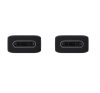 Samsung EP-DX510JB USB-C / USB-C töltő- és adatkábel, 1.8m, 5A, fekete