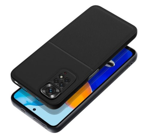 Forcell Noble hátlap tok, Xiaomi Redmi Note 11/11S, fekete
