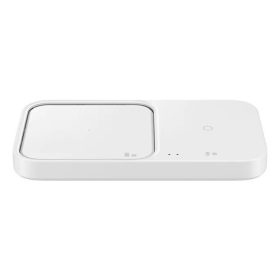   Samsung EP-P5400 Duo vezeték nélküli wireless gyorstöltő állomás hálózati adapterrel, 15W, fehér