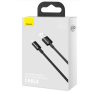 Baseus Superior USB-C gyorstöltő töltő- és adatkábel, 1m, fekete