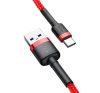 Baseus Cafule USB-C gyorstöltő töltő- és adatkábel, 1m, piros