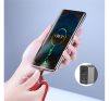 Baseus Cafule USB-C gyorstöltő töltő- és adatkábel, 2m, szürke-fekete