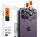 Spigen Glas.tR EZ Fit Optik Pro Apple iPhone 14 Pro / 14 Pro Max / 15 Pro / 15 Pro Max / 16 Pro / 16 Pro Max / 17 Pro / 17 Pro Max, Tempered kameralencse-védő fólia felhelyező kerettel, fekete (2db)
