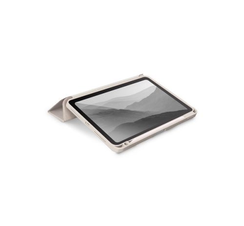 Uniq Moven Apple iPad Air ( 2020 / 2022 / 2024 / 2025 ), műanyag tok, bézs
