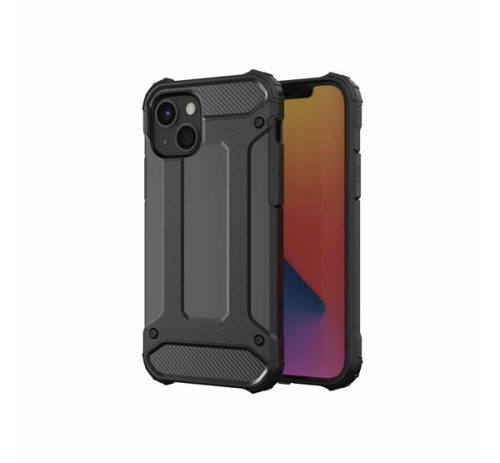 Forcell Armor hátlap tok, Apple iPhone 14, fekete