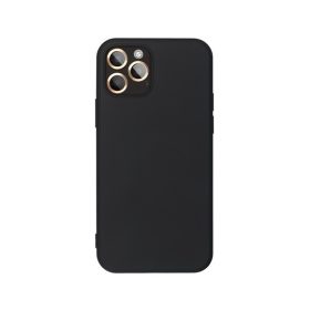 Forcell Szilikon LITE hátlap tok Apple iPhone 14, fekete