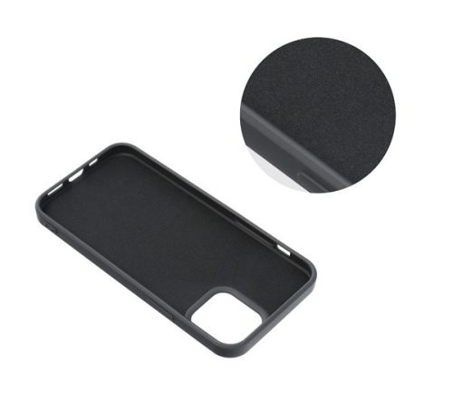 Forcell Szilikon LITE hátlap tok Apple iPhone 14, fekete