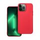 Forcell Soft szilikon hátlap tok Apple iPhone 14 Pro Max, piros