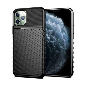 Forcell Thunder hátlap tok Apple iPhone 14 Pro Max, fekete