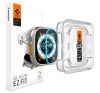 Spigen Glas.tR EZ Fit Apple Watch Ultra 3 / 2 / 1 49mm tempered kijelzővédő fólia felhelyező kerettel (2db)