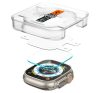 Spigen Glas.tR EZ Fit Apple Watch Ultra 3 / 2 / 1 49mm tempered kijelzővédő fólia felhelyező kerettel (2db)