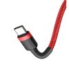 Baseus Cafule USB-C / USB-C töltő- és adatkábel, 60W, 1m, piros
