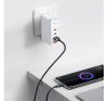 Baseus Crystal Shine USB / USB-C töltő- és adatkábel, 100W, 1,2m, Fekete