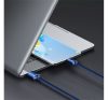 Baseus Crystal Shine USB / USB-C töltő- és adatkábel, 5A, 1,2m, kék