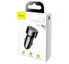 Baseus Magic autós szivargyújtó töltő 2xUSB-A QC 3.0 45W, fekete, CCMLC20A-01