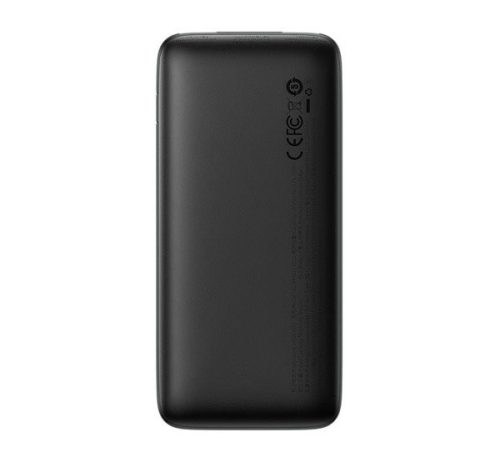 Baseus Bipow Pro Power bank / külső akkumulátor, 10000mAh, 2xUSB-A, USB-C, 22.5W, fekete