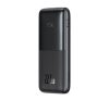 Baseus Bipow Pro Power bank / külső akkumulátor, 10000mAh, 2xUSB-A, USB-C, 22.5W, fekete