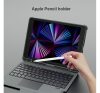 Nillkin Bumper Combo Apple iPad 10.2" billentyűzetes flip tok, fekete