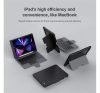 Nillkin Bumper Combo Apple iPad 10.2" billentyűzetes flip tok, fekete