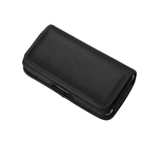 Forcell Oxford univerzális övre tehető tok, iPhone 6/7/8/12 Mini/13 Mini/Samsung Galaxy A40 / S5