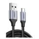 Ugreen USB-C / USB gyorstöltő- és adatkábel, 1.5m, alumínium-fekete
