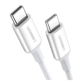   Ugreen US264 USB-C / USB-C gyorstöltő- és adatkábel, 60W, 2m, fehér