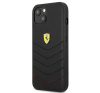 Ferrari Off Track Quilted Apple iPhone 13 mini hátlap tok, fekete