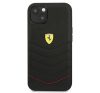 Ferrari Off Track Quilted Apple iPhone 13 mini hátlap tok, fekete
