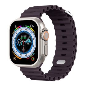 Phoner River Apple Watch 41/40/38 mm szilikon szíj, bodza