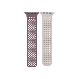   Phoner Spike Apple Watch szilikon szíj, 38/40/41mm, lila/barna