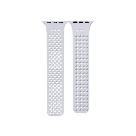   Phoner Spike Apple Watch szilikon szíj, 38/40/41mm, felhőszürke