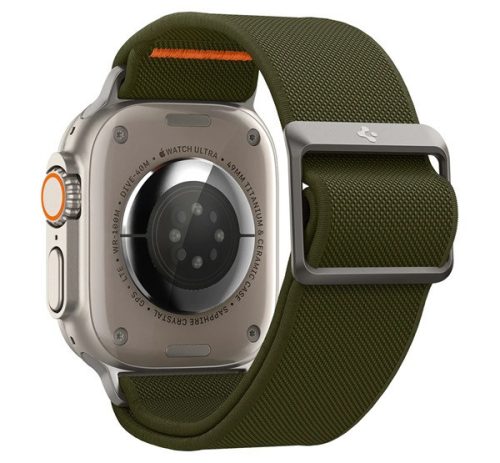 Spigen Lite Fit Ultra Apple Watch Ultra 3 / 2 / 1 49mm / 10 /  9 / 8 / 7 45mm / SE / 6 / 5 / 4 44mm / 3 / 2 / 1 42mm szövet szíj, keki