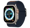 Spigen Lite Fit Ultra Apple Watch Ultra 3 / 2 / 1 49mm / 10 /  9 / 8 / 7 45mm / SE / 6 / 5 / 4 44mm / 3 / 2 / 1 42mm szövet szíj, tengerészkék